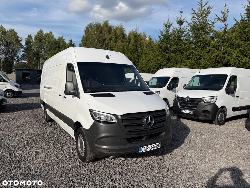 Mercedes-Benz SPRINTER / L4H3 / 2.2D / AUTOMAT /  NAJBOGATSZA WERSJA / KAMERY 360 / FV23% - miniatura 2