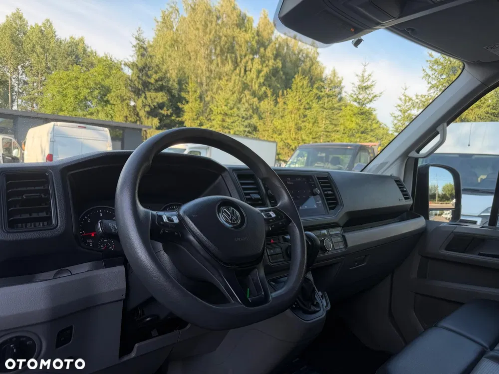 Volkswagen Crafter / L3H3 / 2.0 177KM /  AUTOMAT / NAJBOGATSZA WERSJA / TABLET / NAVI / SKÓRA / FV23% - miniatura 9