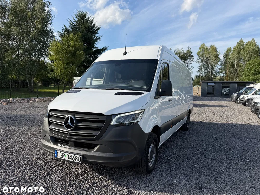 Mercedes-Benz SPRINTER / L4H3 / 2.2D / AUTOMAT /  NAJBOGATSZA WERSJA / KAMERY 360 / FV23% - miniatura 5