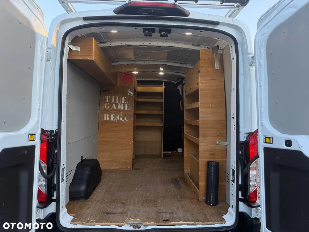 Ford Transit / L3H2 / NAJBOGATSZA WERSJA / Kamera / Zabudowa / Bagażnik dachowy / FV23% / - miniatura 17